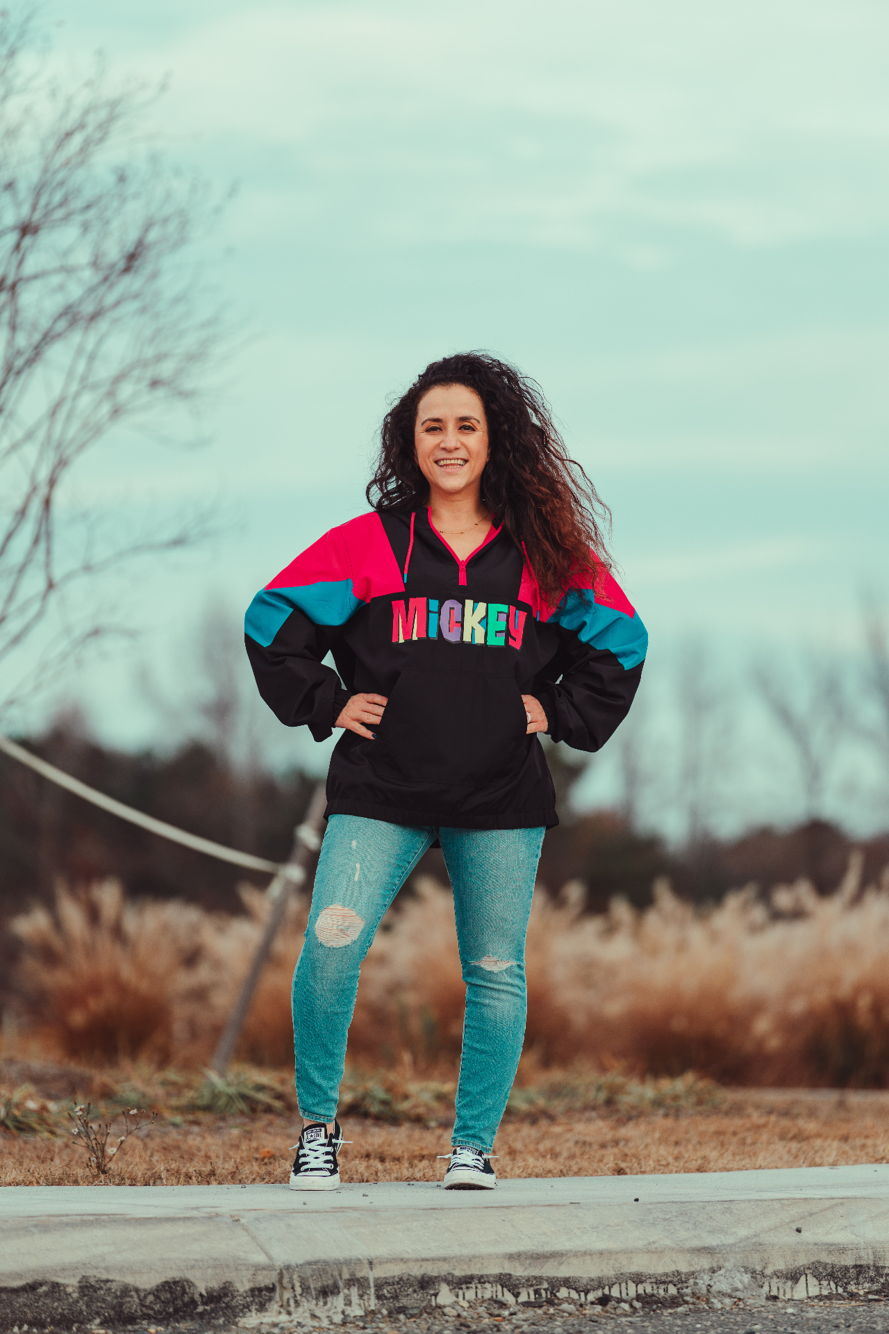 Fate in retro pullover
